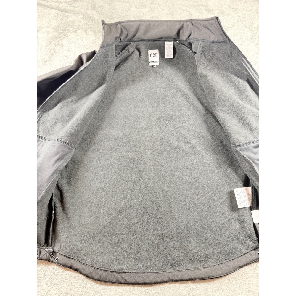 CAT Womens Workwear Sara Soft Shell Jacket M Black Storm Blocker NWT - Picture 9 of 10